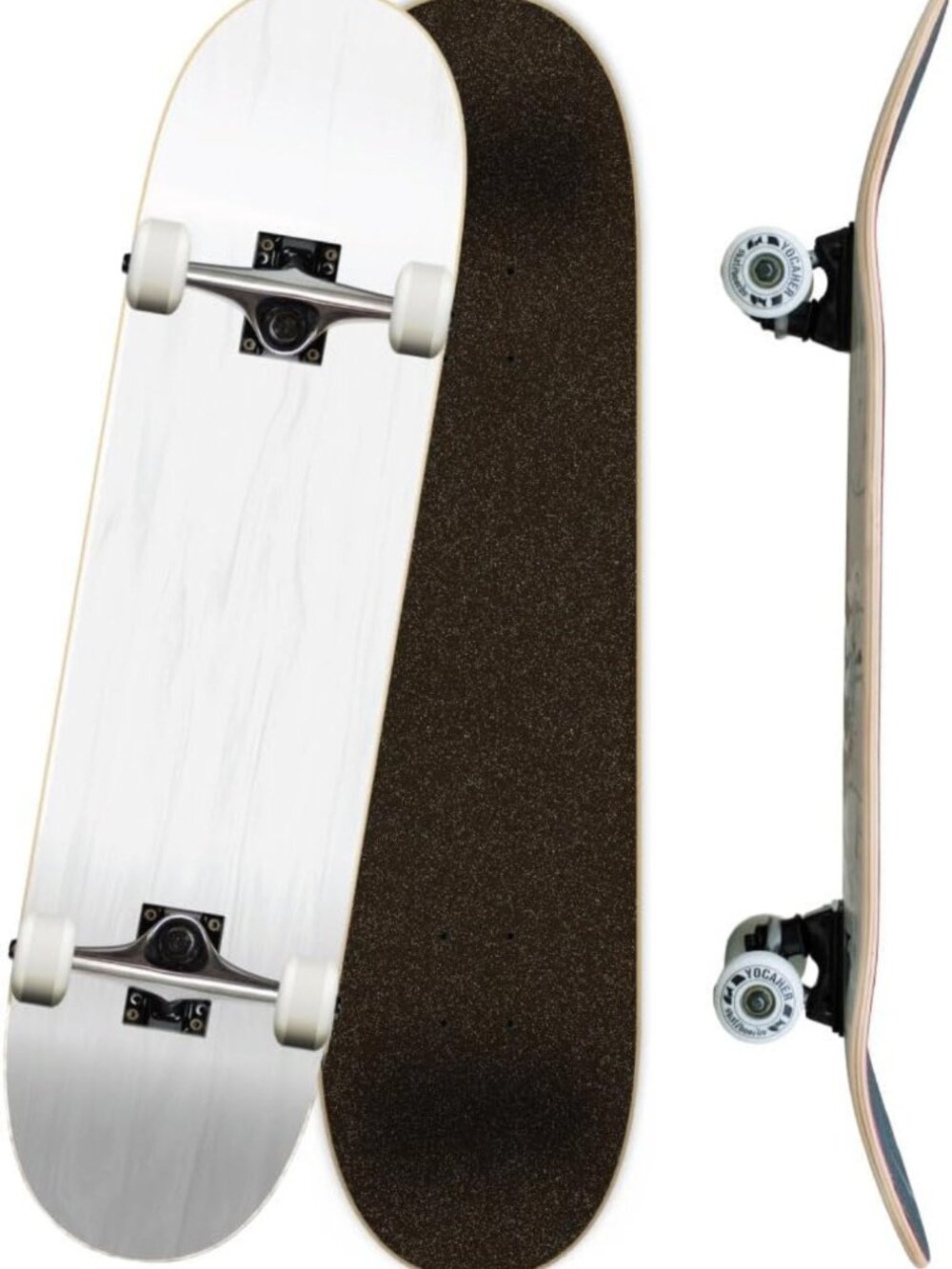 Professional Complete Skateboard 7.75" - 7-Ply Maple Deck, ABEC-9 Bearings, Camo